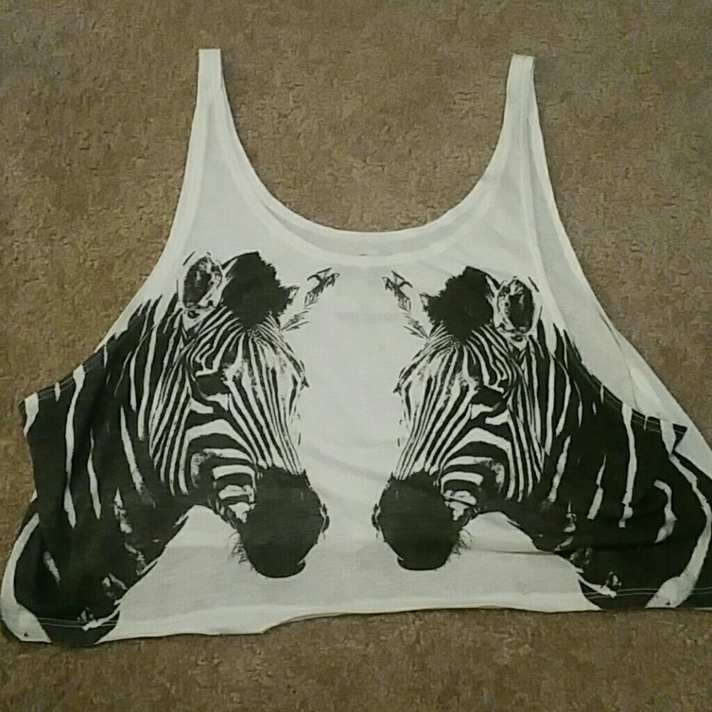 Zebra top